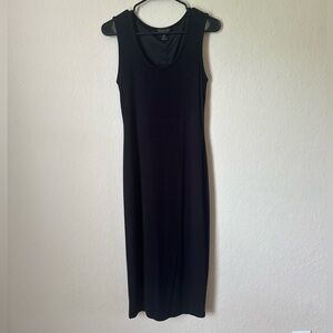 Elegant Black Sleeveless Dress